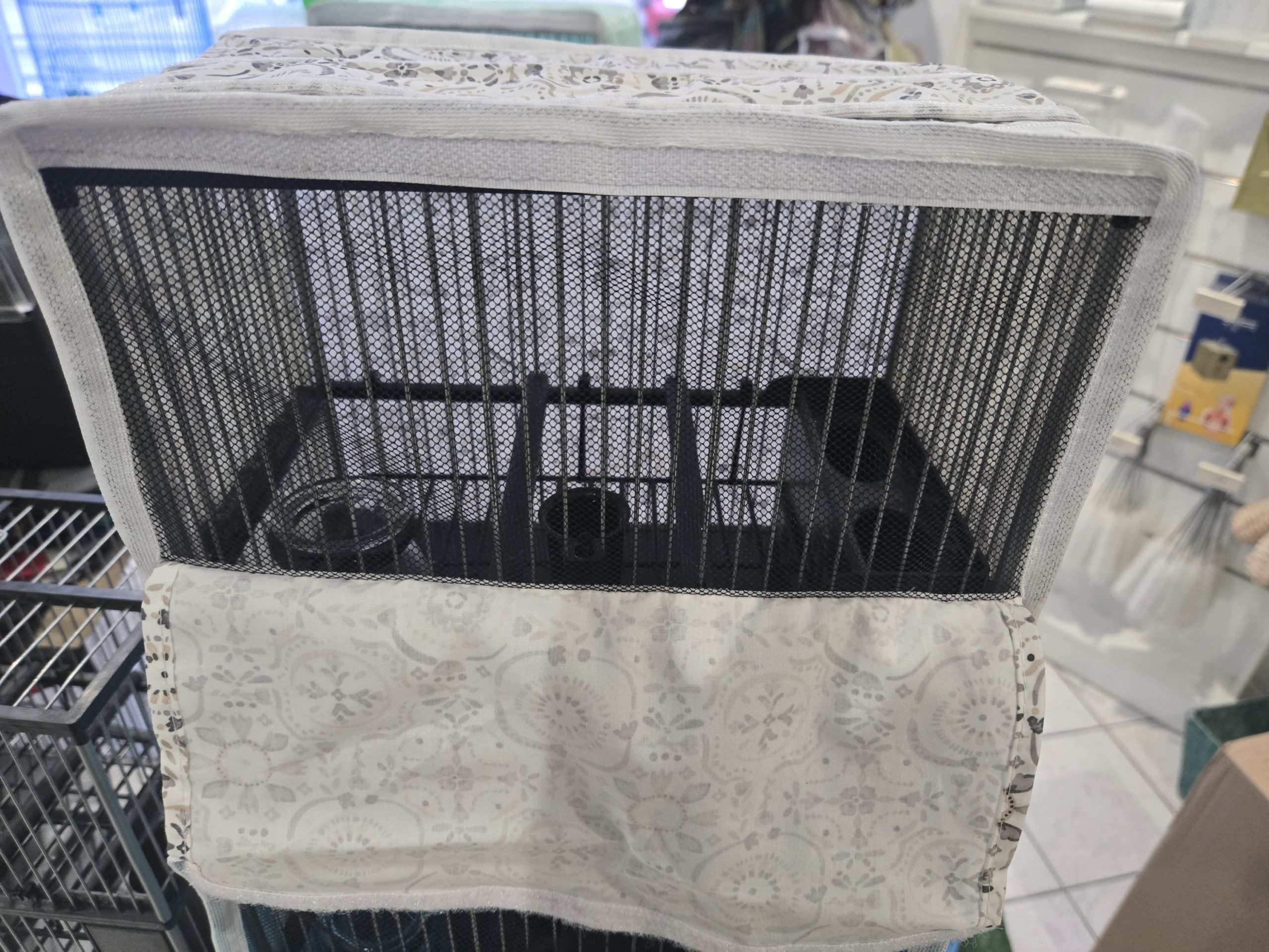 Cage Espagnole C-2 - Jaula C2 - Complete + Housse (funda) avec fenêtre et motif – Image 4