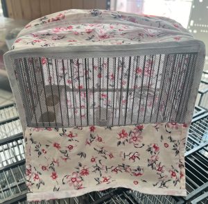 Cage Espagnole C-2 - Jaula C2 - Complete + Housse (funda) avec fenêtre et motif