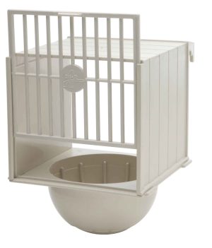 Nid extérieur Lusso pour les canaris, les fringillidés comme les chardonnerets, les verdiers d’Europe, etc. - Beige - 2GR